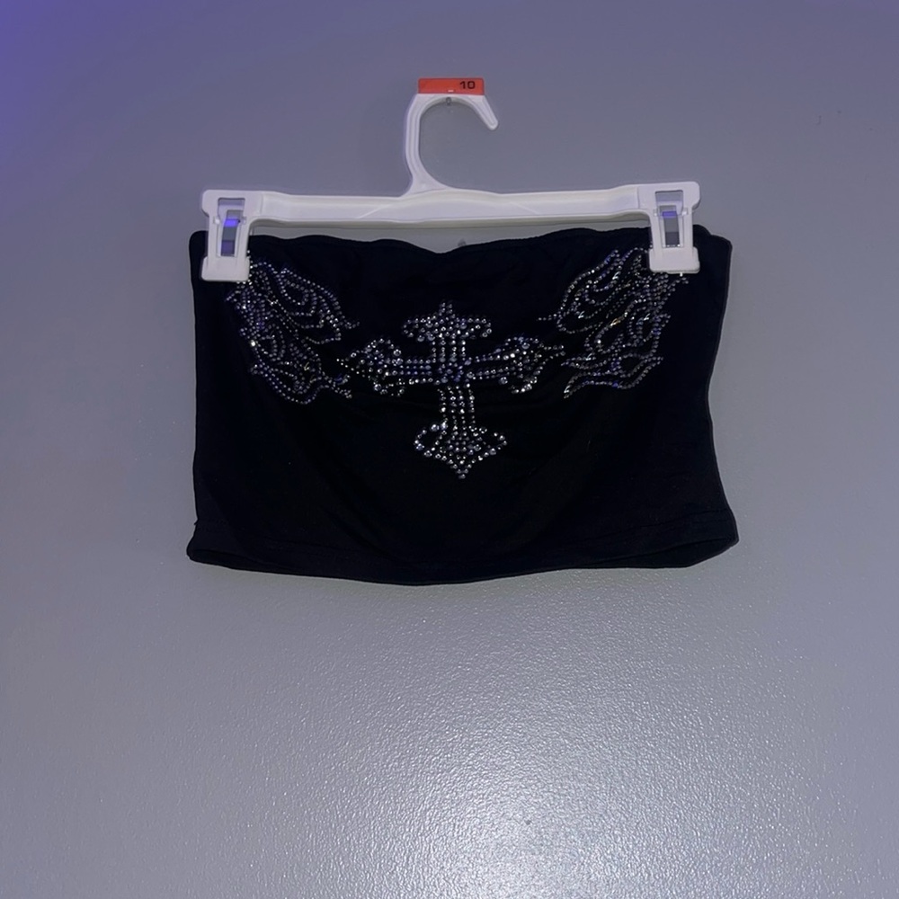 Rhinestone Tube Top
